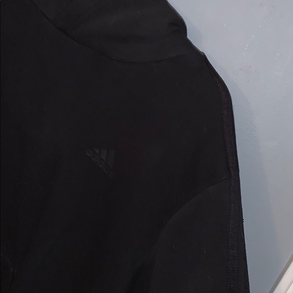 black adidas hoodie